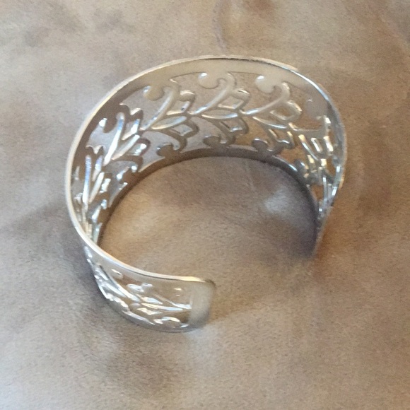 Silver Cuff Bracelet - Picture 2 of 4